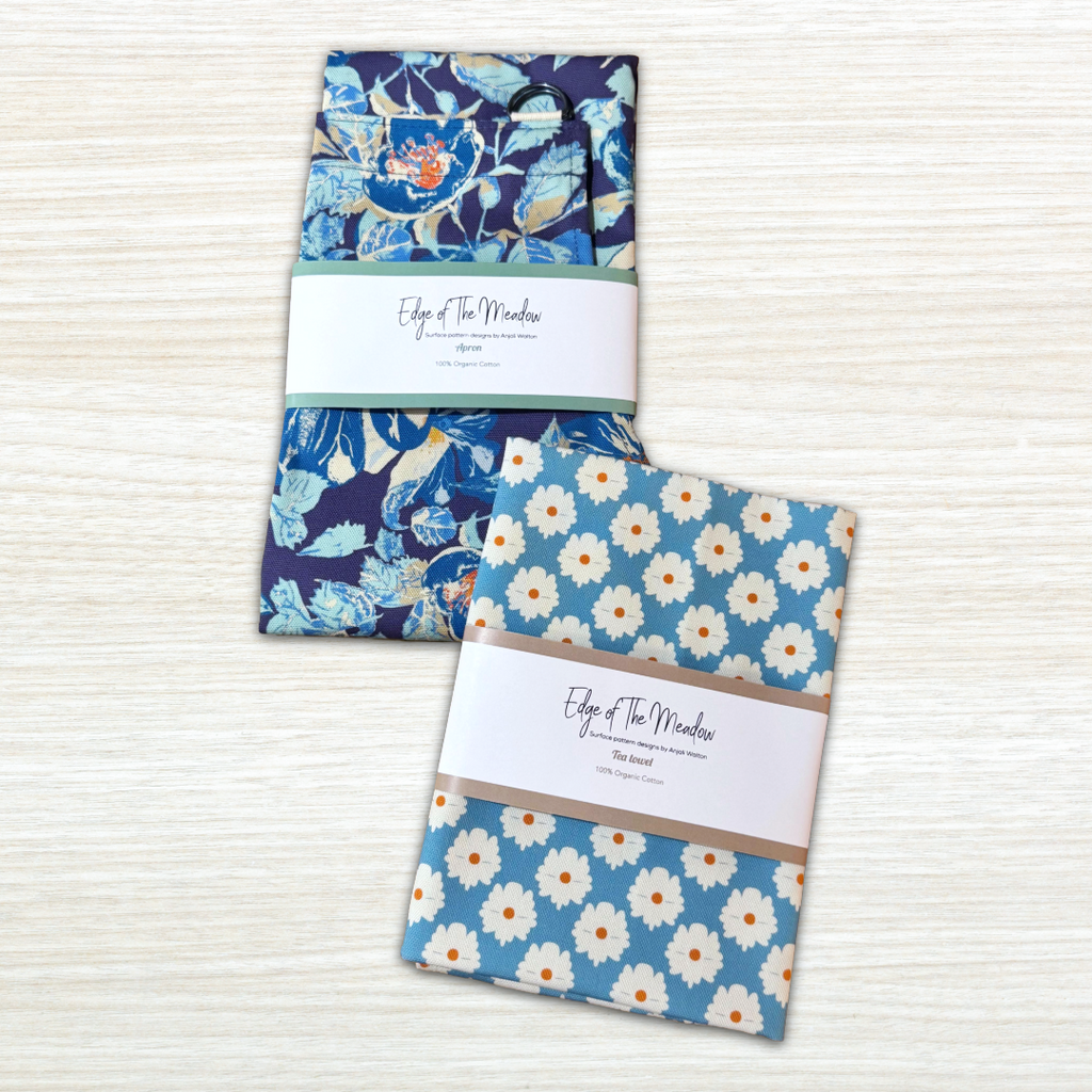 The Everyday Kitchen Duo – Apron & Tea Towel Set