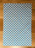 Daisy Tea Towel – Indigo & Sky Blue