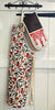 Teasel Oven Glove Red/Brown -Organic Cotton