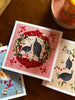 Guinea Fowl and Robin Christmas Cards | Edge of the Meadow
