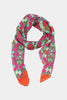 Floral Boho Silk Scarf