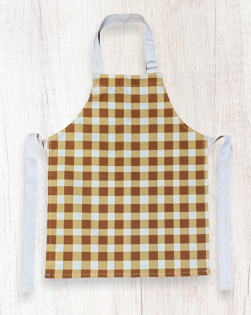 Child’s Apron Gingham Check Print