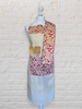 Edge of the Meadow Apron with pocket / Rose pink